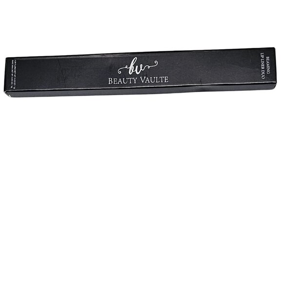 Beaute Vaulte Beaming Lip Liner Duo Rare Mia and For Flora Warm Mauve Rosy Brown - Picture 2 of 11